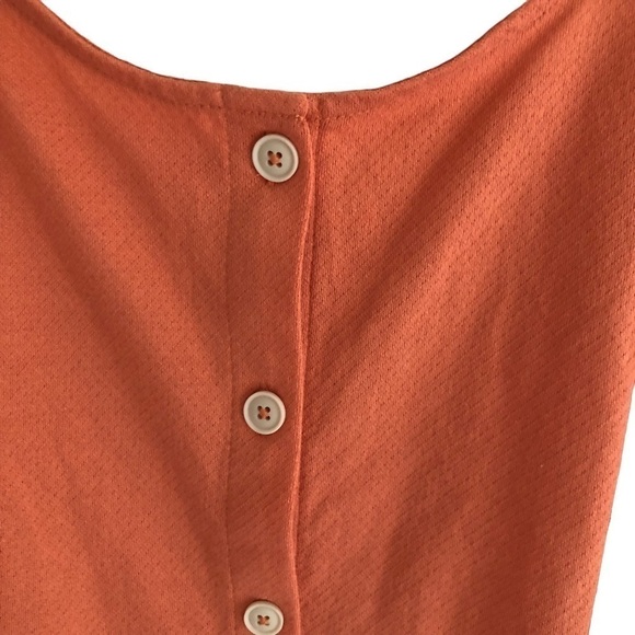 A.n.a Orange Pullover Top 1X - Picture 3 of 7